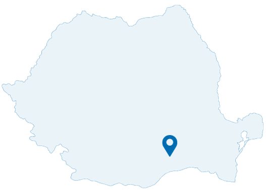Mapa Romênia presença G.A.C. Group