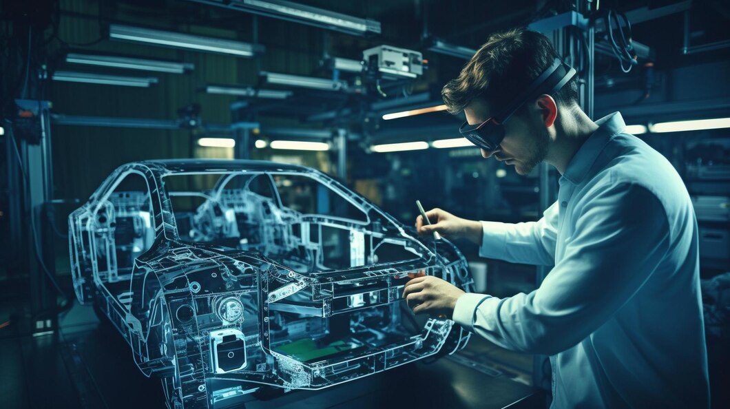 automotive-engineer-is-developing-electric-car-chassis-platform-with-use-generative-ai-augmented-reality-headsets